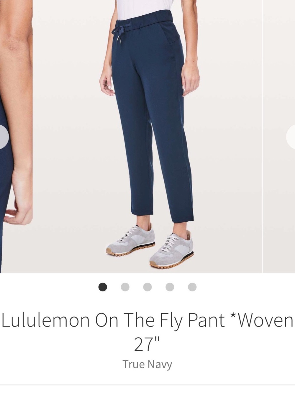 NWT Lululemon On the fly pants size 8